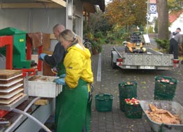 Mobile Saftpresse